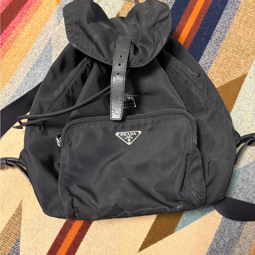 Prada Black Women's Backpack